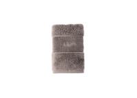 Serviettes en coton biologique moka 650 gr. 4 tailles Luin Living