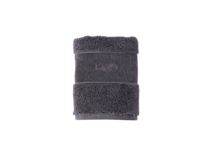 Serviettes de bain en coton épais gris - 650...