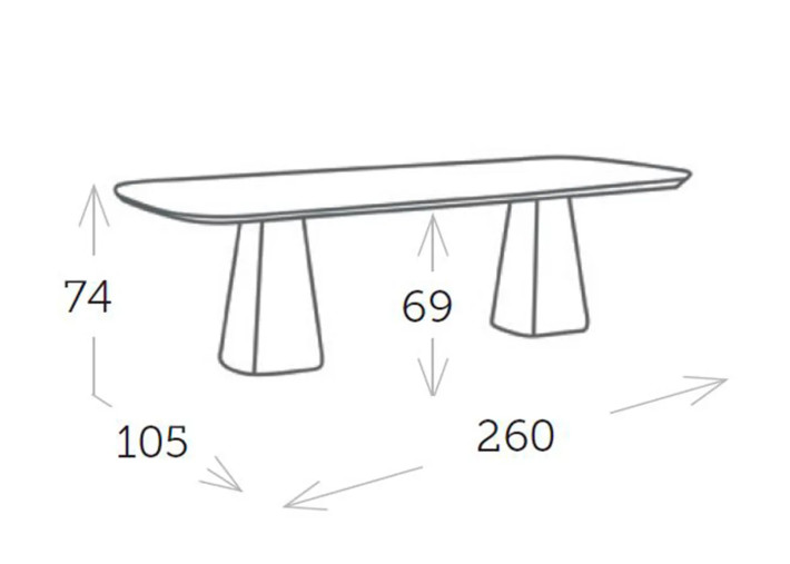 Table de jardin en teck et aluminium blanc...