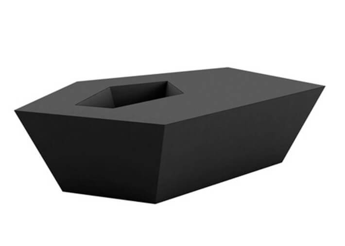 Table basse d'extérieur avec espace glaçons ou...