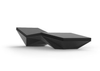 Transat design en polyéthylène avec matelas inclus - Faz par Vondom