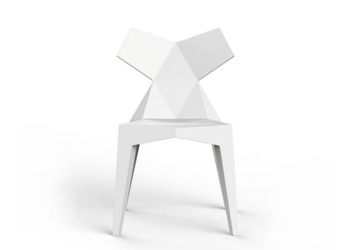 Set de 4 chaises de table empilables en...