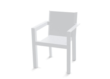 Set de 2 fauteuils de table design en polyéthylène -... 2