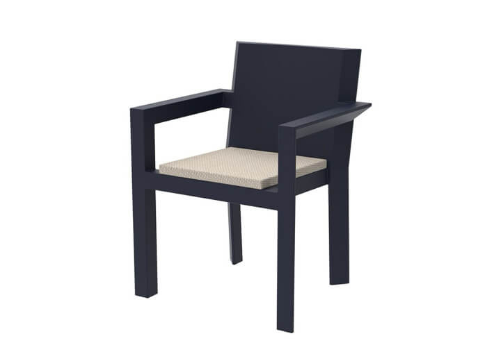 Set de 2 fauteuils de table design en...