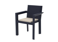 Set de 2 fauteuils de table design en polyéthylène - Frame par Vondom