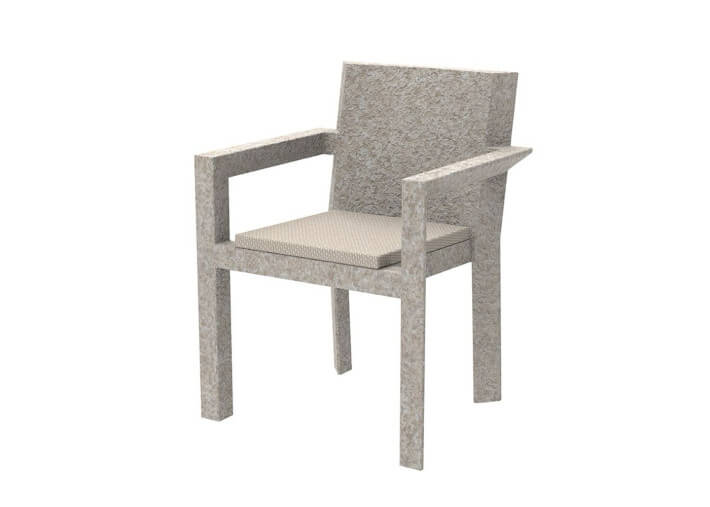 Set de 2 fauteuils de table design en...