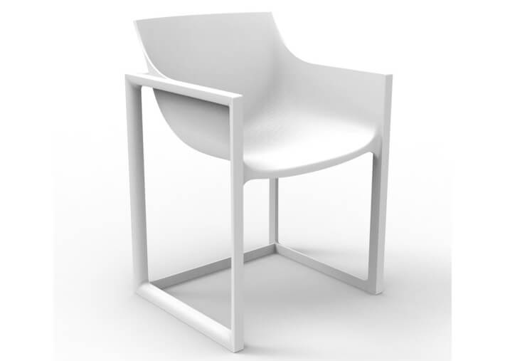 Set de 2 fauteuils de table noir blanc beige...