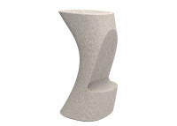 Tabouret de bar design en polyéthylène mat ou laqué - Noma par Vondom