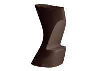 Tabouret de bar design en polyéthylène mat ou laqué - Noma par Vondom