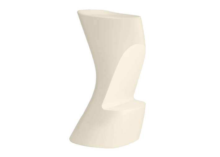 Tabouret de bar design en polyéthylène mat ou...