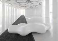 Banc original effet coulée de lave par Karim Rashid - Lava Vondom