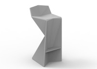 Tabouret de bar original mat ou brillant - Karim Rashid Vertex Vondom