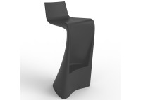 Tabouret de bar original en polyéthylène mat ou laqué Wing par Vondom