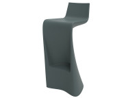 Tabouret de bar original en polyéthylène mat ou laqué Wing par Vondom