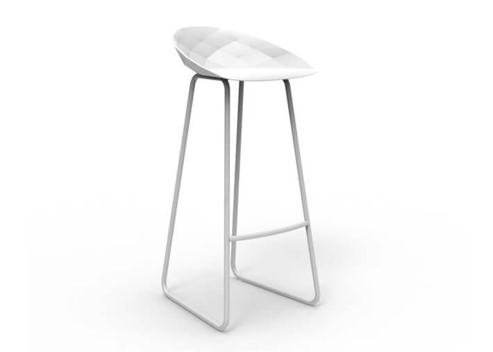 Set de 2 tabourets de bar intérieur extérieur...