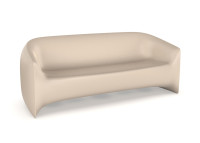 Canapé de jardin design et robuste en polyéthylène - Blow par Vondom