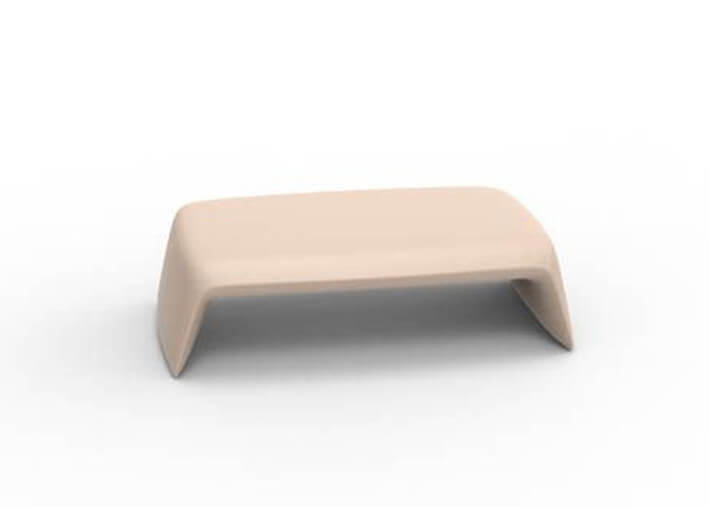 Table basse design en polyéthylène 15 coloris -...