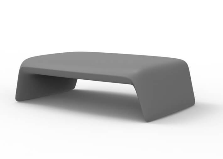 Table basse design en polyéthylène 15 coloris -...