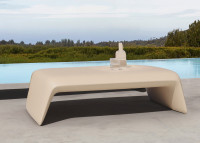 Table basse design en polyéthylène 15 coloris - Blow par Vondom
