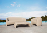 Table basse design en polyéthylène 15 coloris - Blow par Vondom
