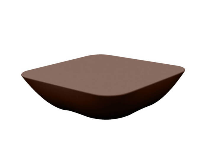 Table basse design en polyéthylène 15 coloris -...