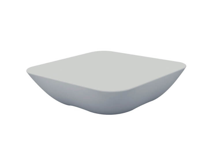 Table basse design en polyéthylène 15 coloris -...