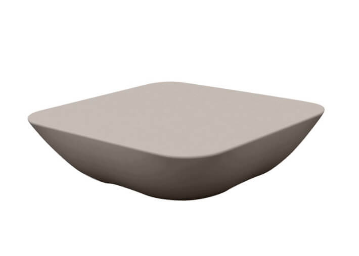 Table basse design en polyéthylène 15 coloris -...