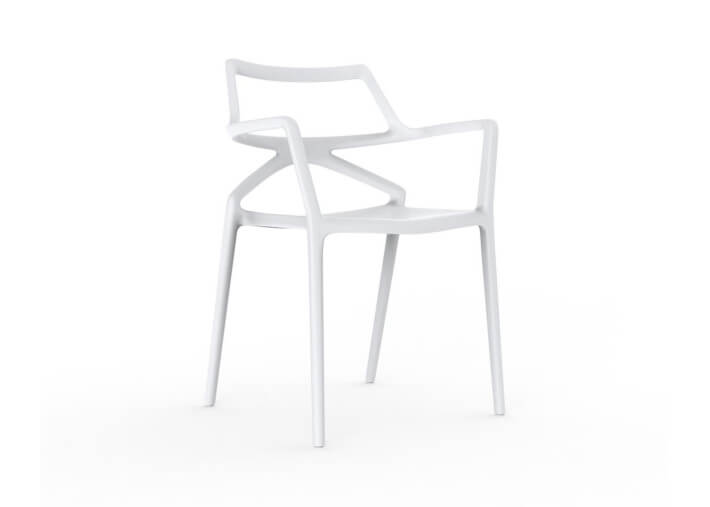 Set de 4 chaises design intérieur extérieur 4...