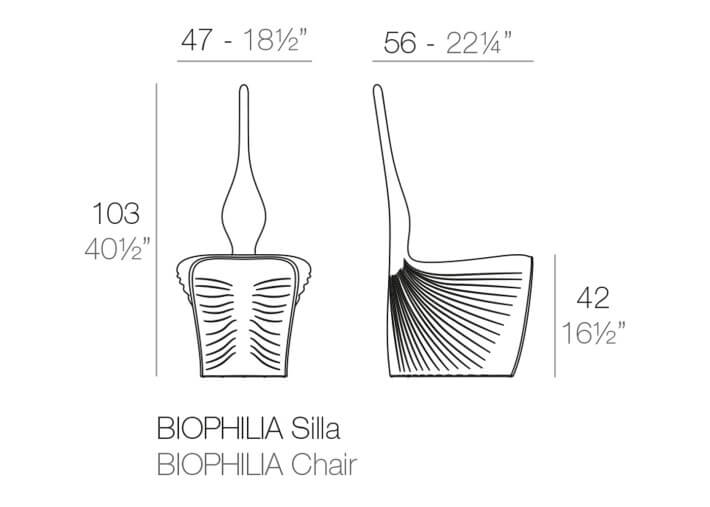 Chaise design en polyéthylène 15 coloris -...