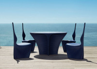 Chaise design en polyéthylène 15 coloris - Biophilia par Vondom
