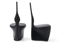 Chaise design en polyéthylène 15 coloris - Biophilia par Vondom