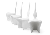 Chaise design en polyéthylène 15 coloris - Biophilia par Vondom