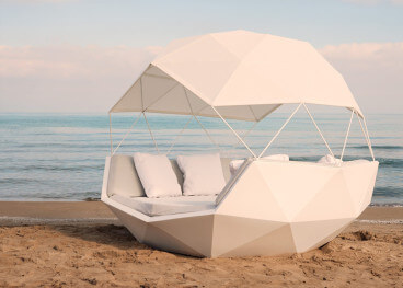 Daybed original et confortable forme igloo - Iglù par Vondom 2