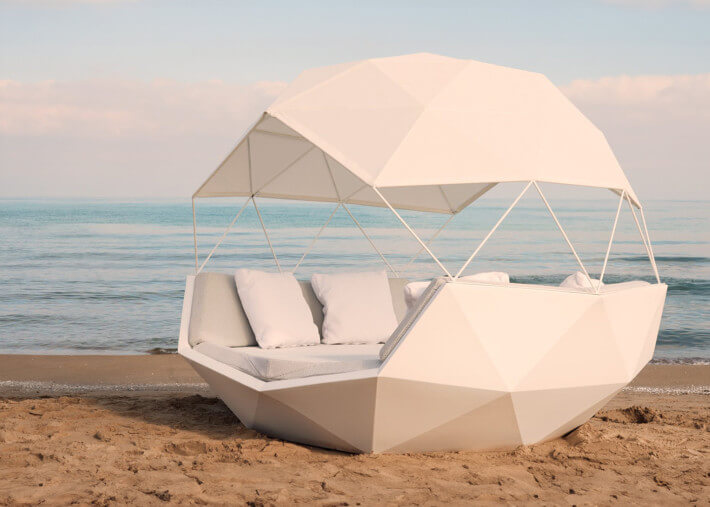 Daybed original et confortable forme igloo -...
