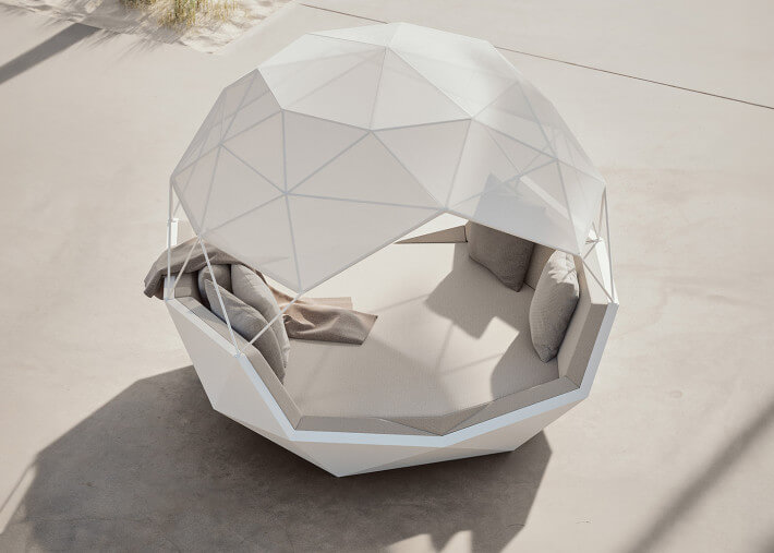 Daybed original et confortable forme igloo -...