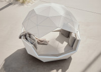 Daybed original et confortable forme igloo - Iglù par Vondom