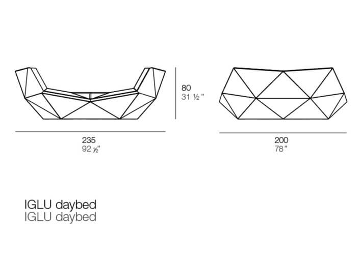 Daybed original et confortable forme igloo -...