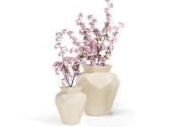 Pot de fleurs design en polyéthylène coloris au choix - Origami par Vondom