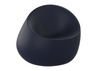 Fauteuil design forme galet extérieur en polyéthylène - Stone Vondom
