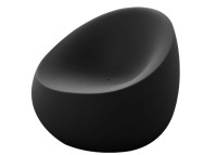 Fauteuil design forme galet extérieur en polyéthylène - Stone Vondom