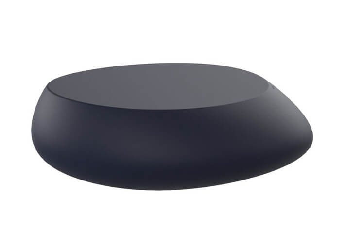 Table basse design forme galet en polyéthylène...