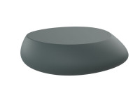Table basse design forme galet en polyéthylène - Stone Vondom