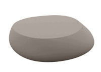 Table basse design forme galet en polyéthylène - Stone Vondom
