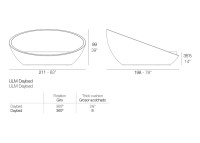 Daybed design rond confortable par Ramon Esteve - Ulm Vondom