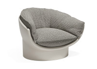 Fauteuil lounge design en polyéthylène par Ramon Esteve - Luna Vondom