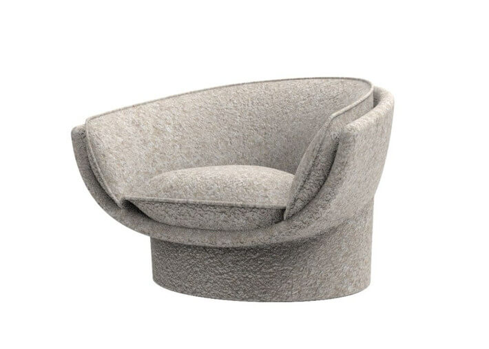 Fauteuil lounge design en polyéthylène par...