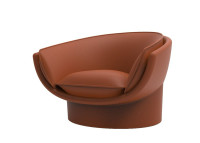 Fauteuil lounge design en polyéthylène par Ramon Esteve - Luna Vondom