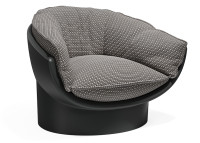 Fauteuil lounge design en polyéthylène par Ramon Esteve - Luna Vondom