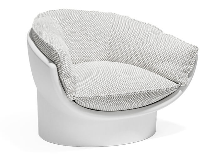 Fauteuil lounge design en polyéthylène par...