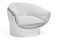 Fauteuil lounge design en polyéthylène par Ramon Esteve - Luna Vondom
